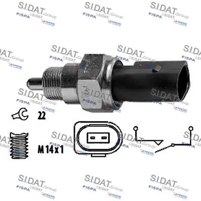 AUTOTEAM kapcsoló, tolatólámpa - C234234 - TothCarparts