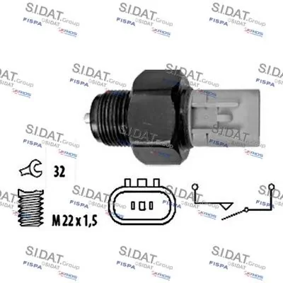 AUTOTEAM kapcsoló, tolatólámpa - C234262 - TothCarparts