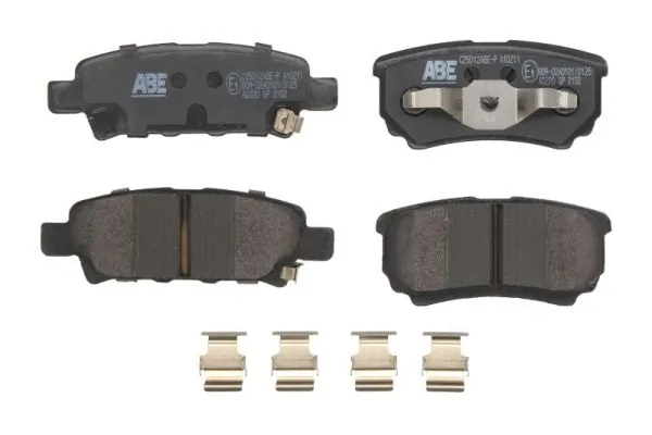 ABE fékbetétkészlet, tárcsafék - C25012ABE-P - TothCarparts