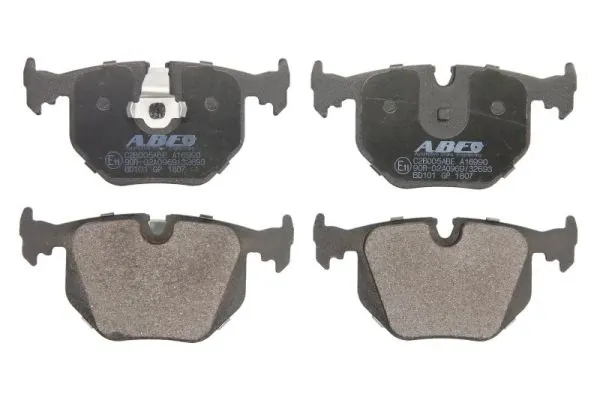 ABE fékbetétkészlet, tárcsafék - C2B005ABE - TothCarparts