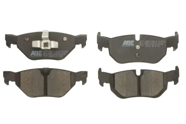 ABE fékbetétkészlet, tárcsafék - C2B017ABE-P - TothCarparts