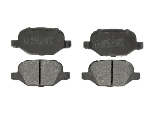 ABE fékbetétkészlet, tárcsafék - C2D006ABE - TothCarparts