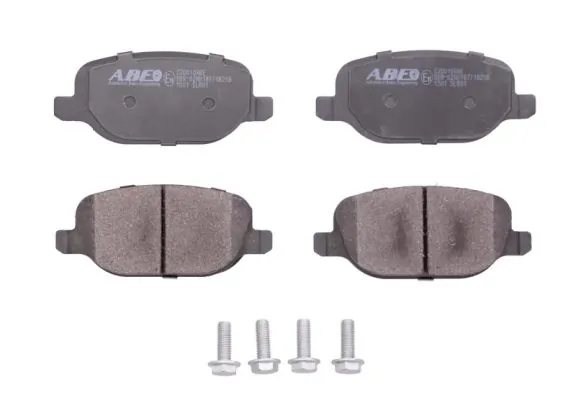 ABE fékbetétkészlet, tárcsafék - C2D010ABE - TothCarparts