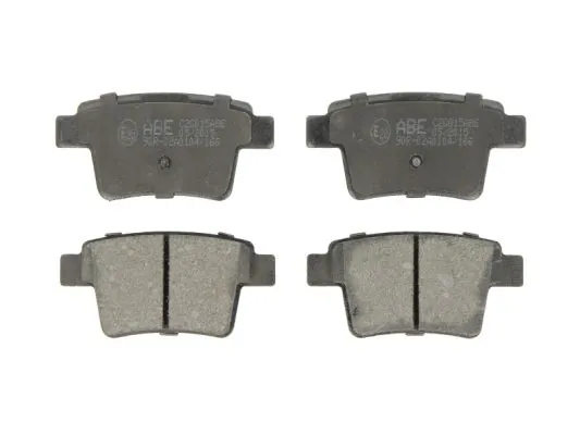 ABE fékbetétkészlet, tárcsafék - C2G015ABE - TothCarparts