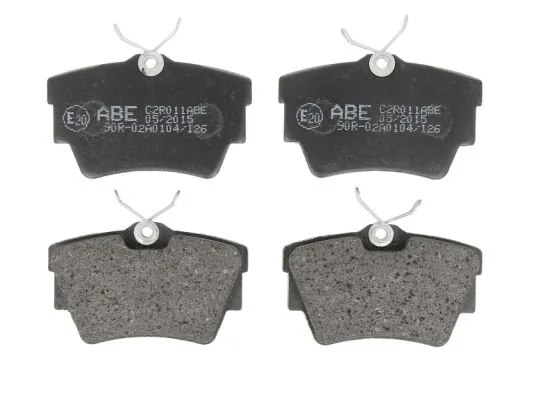 ABE fékbetétkészlet, tárcsafék - C2R011ABE - TothCarparts