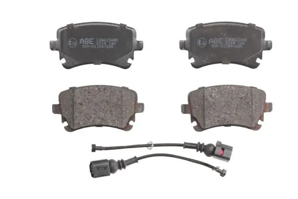 ABE fékbetétkészlet, tárcsafék - C2W023ABE - TothCarparts