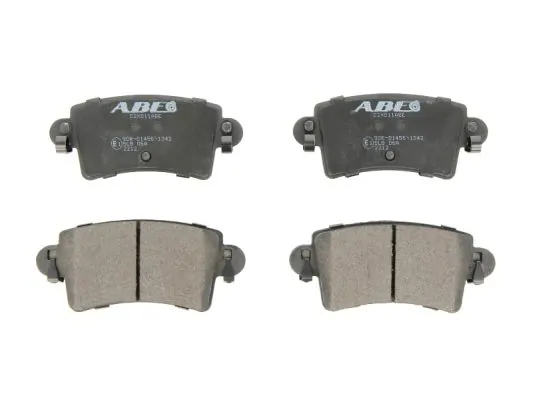 ABE fékbetétkészlet, tárcsafék - C2X011ABE - TothCarparts