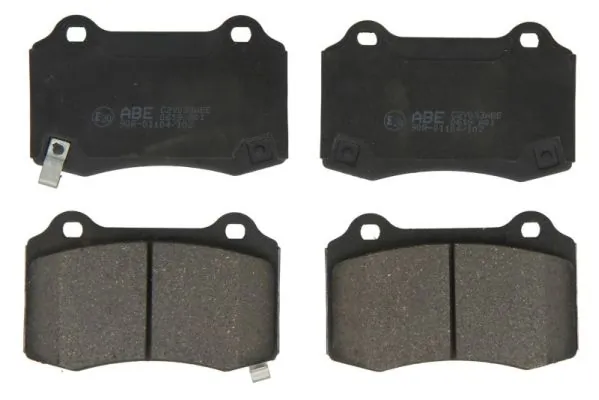 ABE fékbetétkészlet, tárcsafék - C2Y033ABE - TothCarparts