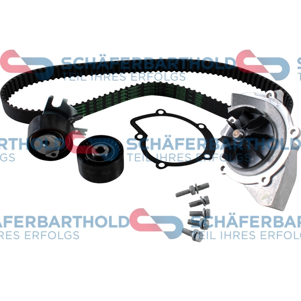ORIGINAL Schäferbart Vízpumpa + fogasszíj készlet - 300 06 398 01 11 - TothCarparts