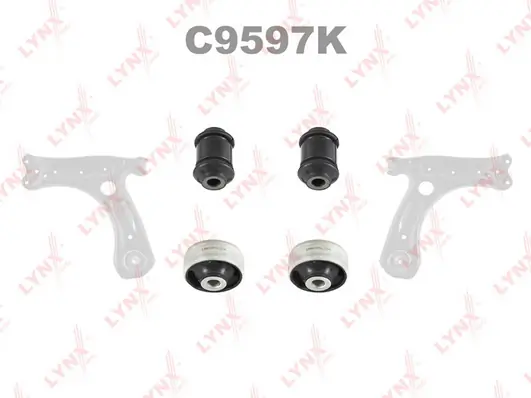 LYNXAUTO csapágyazás, kormány - C9597K - TothCarparts