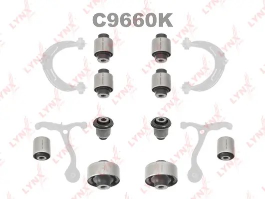 LYNXAUTO csapágyazás, kormány - C9660K - TothCarparts