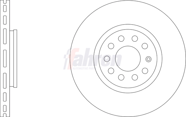 Fahren féktárcsa - FBD6269 - TothCarparts