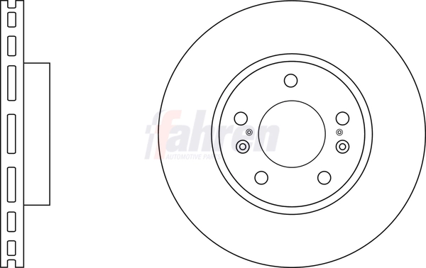 Fahren féktárcsa - FBD6792 - TothCarparts