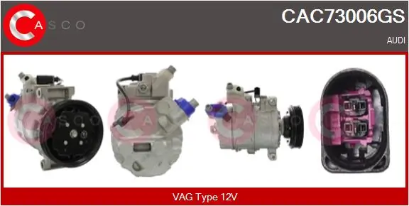 CASCO kompresszor, klíma - CAC73006GS - TothCarparts