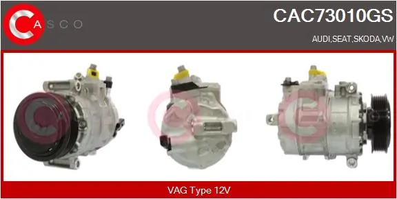 CASCO kompresszor, klíma - CAC73010GS - TothCarparts