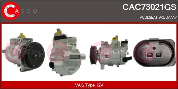 CASCO kompresszor, klíma - CAC73021GS - TothCarparts