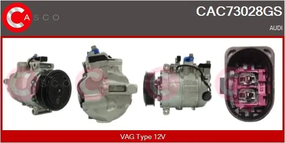 CASCO kompresszor, klíma - CAC73028GS - TothCarparts