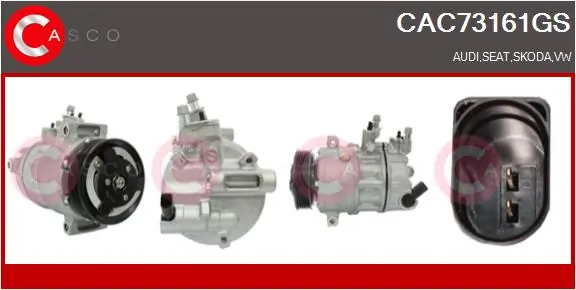 CASCO kompresszor, klíma - CAC73161GS - TothCarparts
