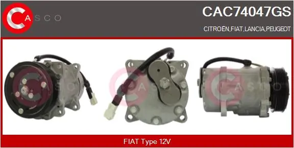 CASCO kompresszor, klíma - CAC74047GS - TothCarparts