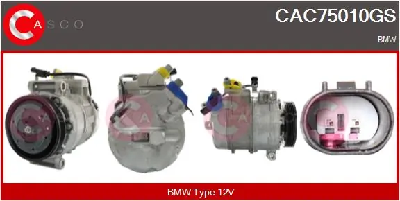 CASCO kompresszor, klíma - CAC75010GS - TothCarparts