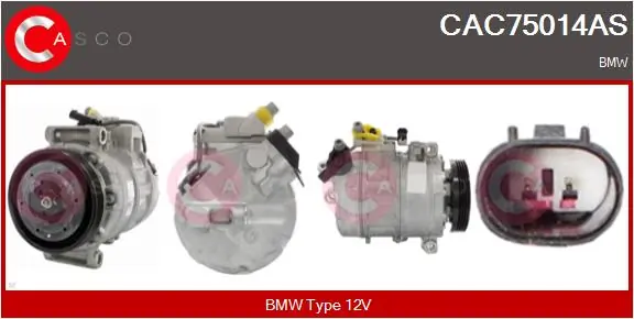 CASCO kompresszor, klíma - CAC75014AS - TothCarparts