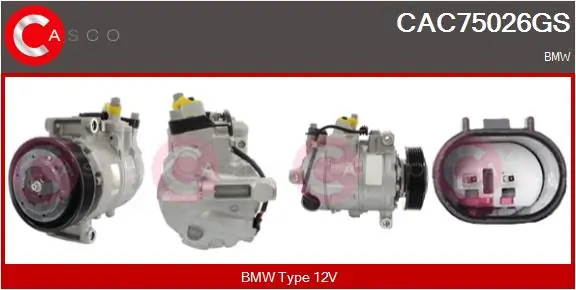 CASCO kompresszor, klíma - CAC75026GS - TothCarparts