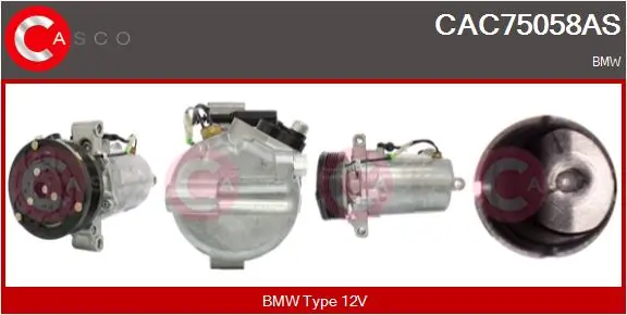 CASCO kompresszor, klíma - CAC75058AS - TothCarparts