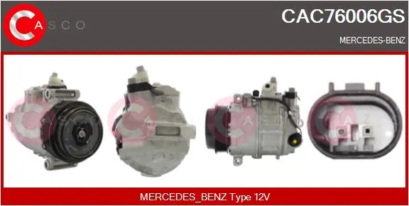 CASCO kompresszor, klíma - CAC76006GS - TothCarparts