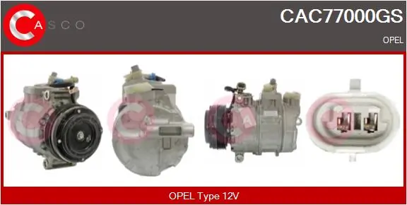 CASCO kompresszor, klíma - CAC77000GS - TothCarparts