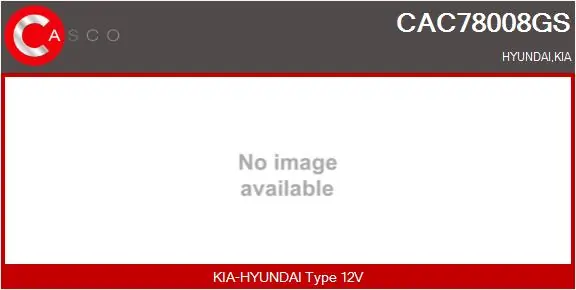 CASCO kompresszor, klíma - CAC78008GS - TothCarparts