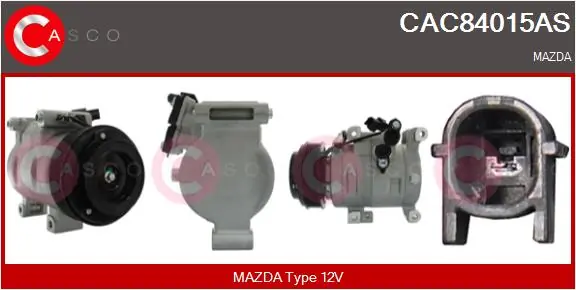 CASCO kompresszor, klíma - CAC84015AS - TothCarparts