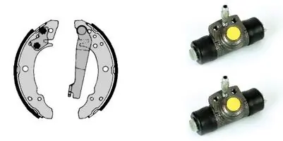 ANDEL fékpofakészlet - A6050 - TothCarparts