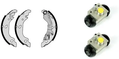 ANDEL fékpofakészlet - A6397 - TothCarparts