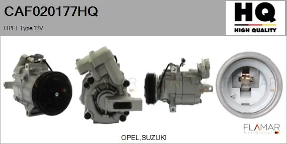 FLAMAR kompresszor, klíma - CAF020177HQ - TothCarparts