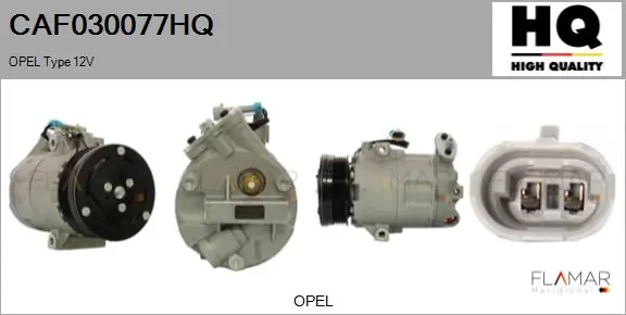FLAMAR kompresszor, klíma - CAF030077HQ - TothCarparts