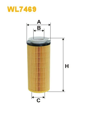 ANDEL olajszűrő - ANF0458 - TothCarparts