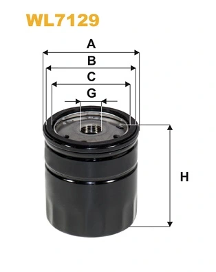 ANDEL olajszűrő - ANF0017 - TothCarparts