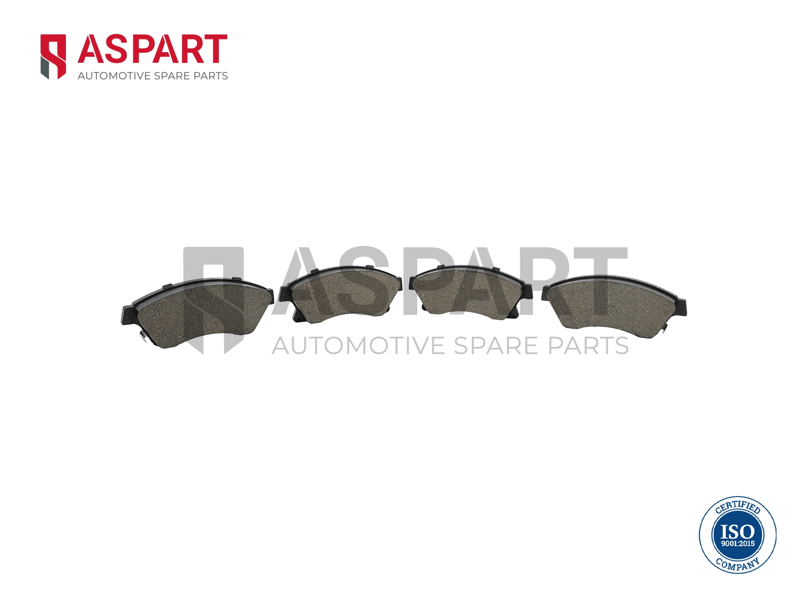 ASPART fékbetétkészlet, tárcsafék - 3BPA1149 - TothCarparts
