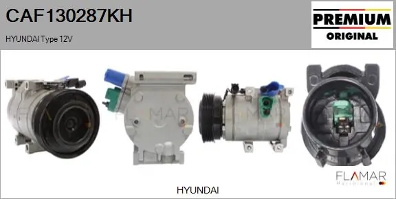 FLAMAR kompresszor, klíma - CAF130287KH - TothCarparts