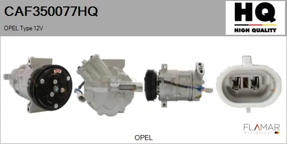 FLAMAR kompresszor, klíma - CAF350077HQ - TothCarparts