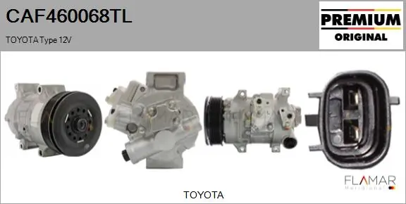 FLAMAR kompresszor, klíma - CAF460068TL - TothCarparts