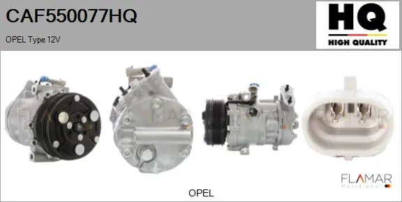 FLAMAR kompresszor, klíma - CAF550077HQ - TothCarparts
