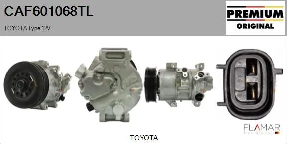 FLAMAR kompresszor, klíma - CAF601068TL - TothCarparts