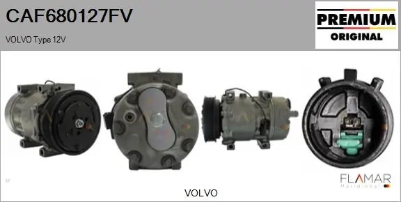 FLAMAR kompresszor, klíma - CAF680127FV - TothCarparts