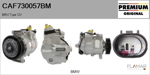 FLAMAR kompresszor, klíma - CAF730057BM - TothCarparts