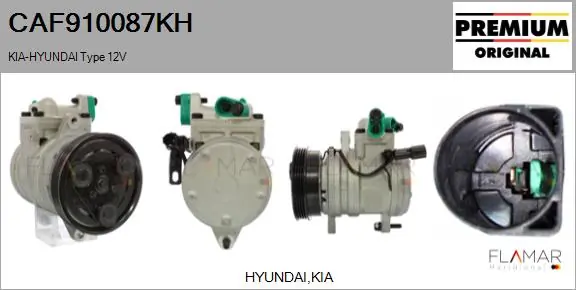 FLAMAR kompresszor, klíma - CAF910087KH - TothCarparts