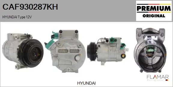 FLAMAR kompresszor, klíma - CAF930287KH - TothCarparts