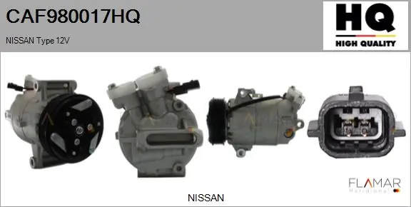 FLAMAR kompresszor, klíma - CAF980017HQ - TothCarparts