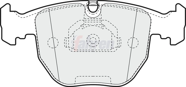 Fahren fékbetétkészlet, tárcsafék - FBP3387 - TothCarparts