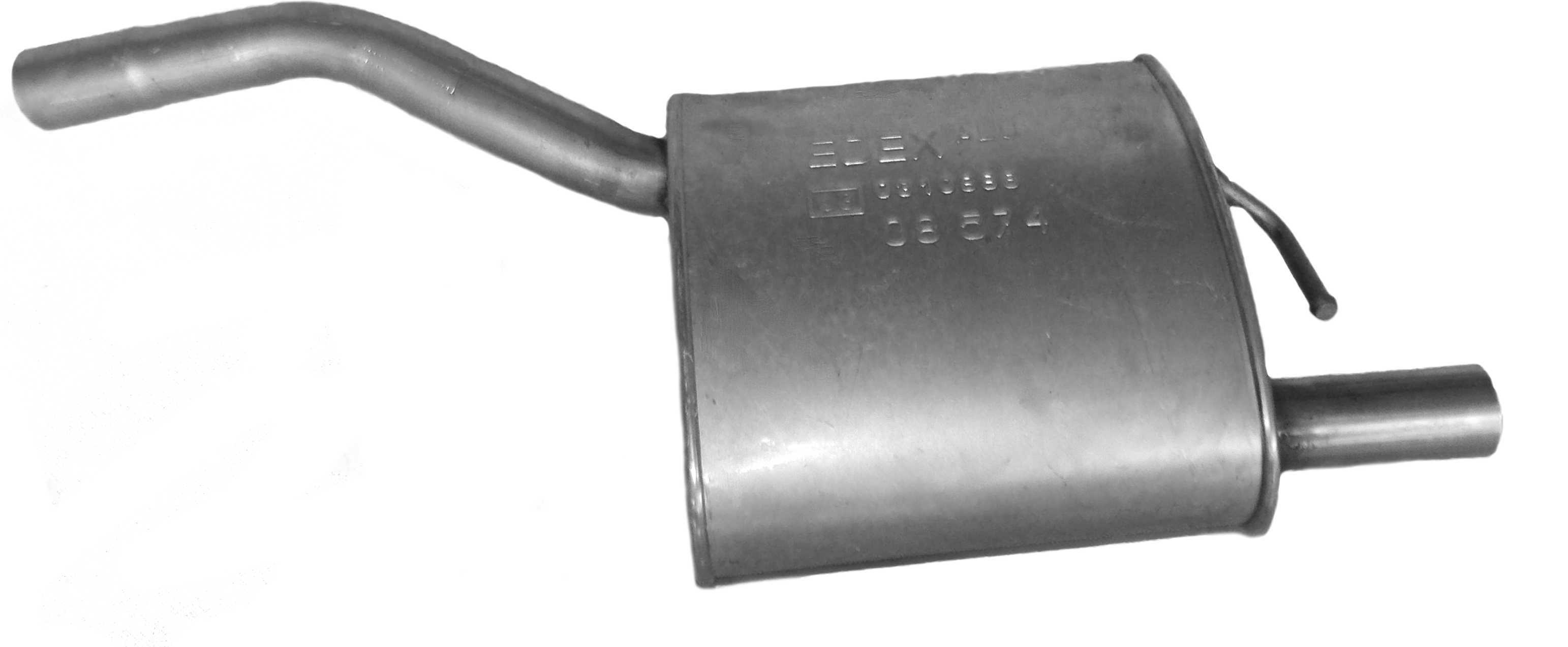 EDEX hátsó hangtompító - 08.574 - TothCarparts